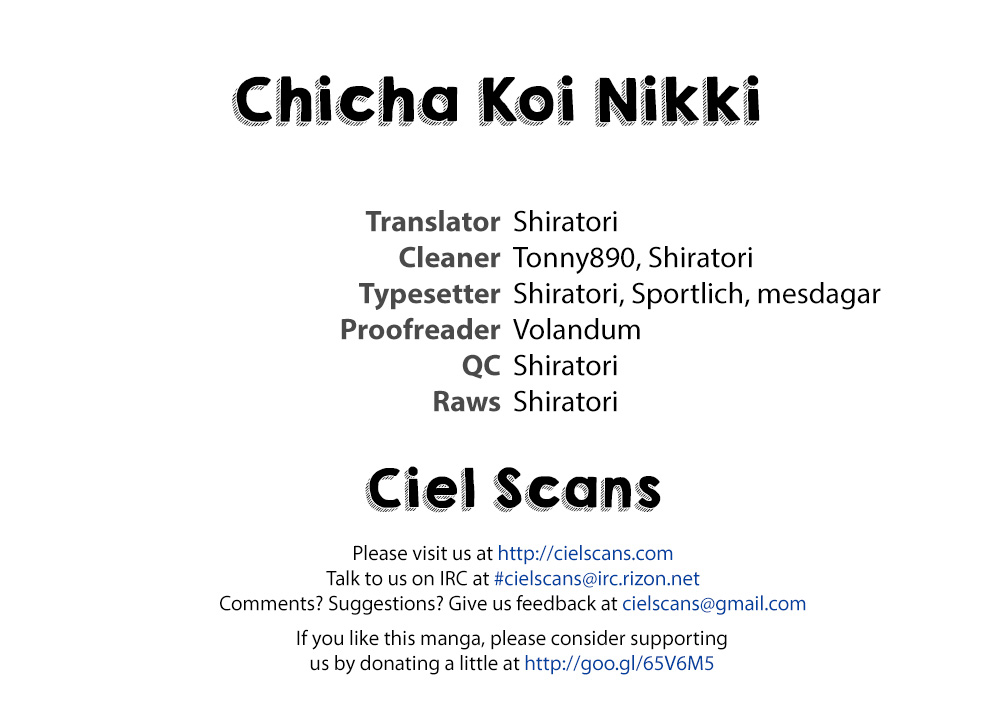 Chicha Koi Nikki Chapter 1 page 1 - Chapter 1: First Snow