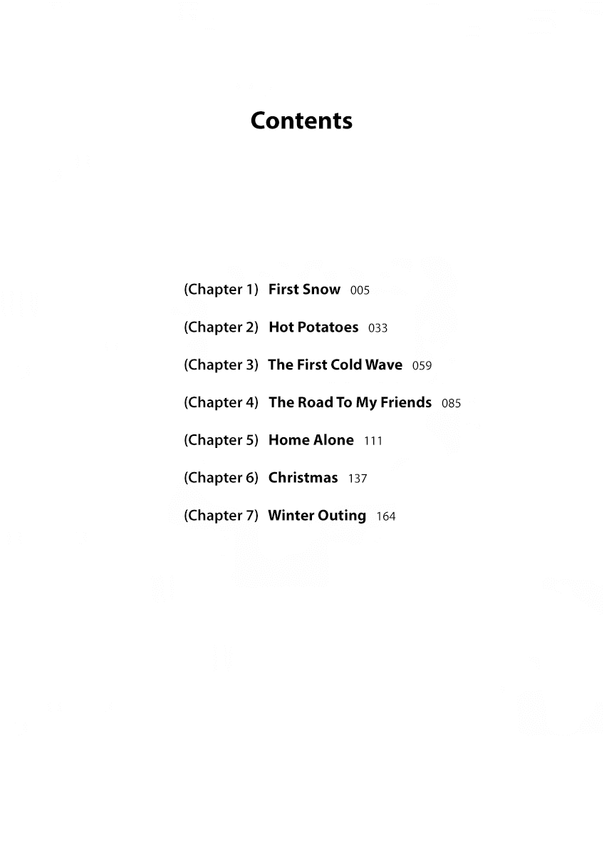 Chicha Koi Nikki Chapter 1 page 3 - Chapter 1: First Snow