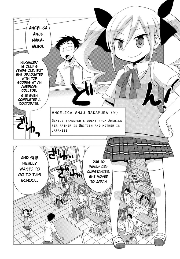 Chichi ga Loli na Mono de Chapter 4.2 page 6 - Chapter 4 v2 : The Genius Transfer Student Arrives!