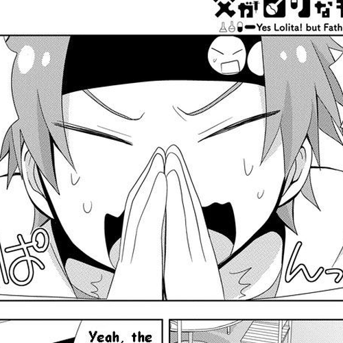 Chichi ga Loli na Mono de Chapter 9 cover