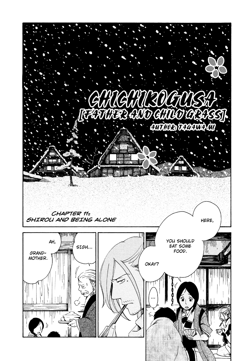 Chichi Kogusa Chapter 11 page 2 - Chapter 11 : Shirou and Being Alone