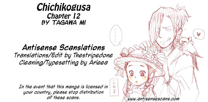 Chichi Kogusa Chapter 12 page 1 - Chapter 12 : A Father's Agreement