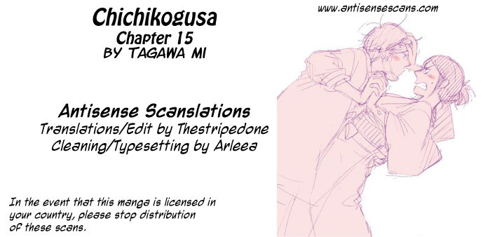 Chichi Kogusa Chapter 15 page 1 - Chapter 15 : Shiori and Kaya