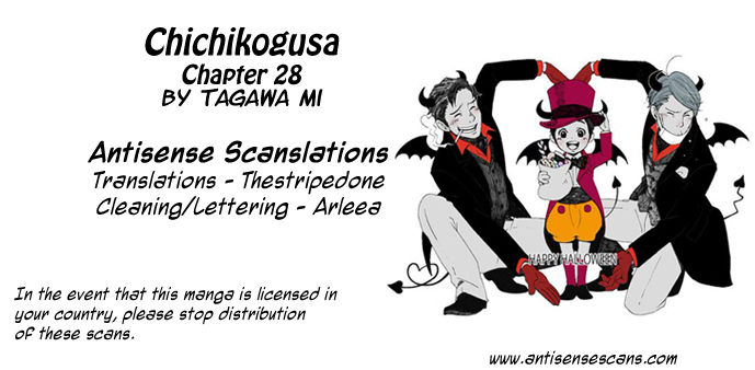 Chichi Kogusa Chapter 28 page 1 - Chapter 28 : Premonition of Change