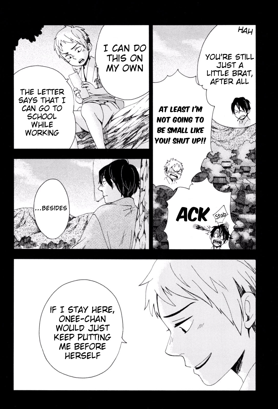 Chichi Kogusa Chapter 35 page 13 - Chapter 35: Torakichi and Tatsumi's Past