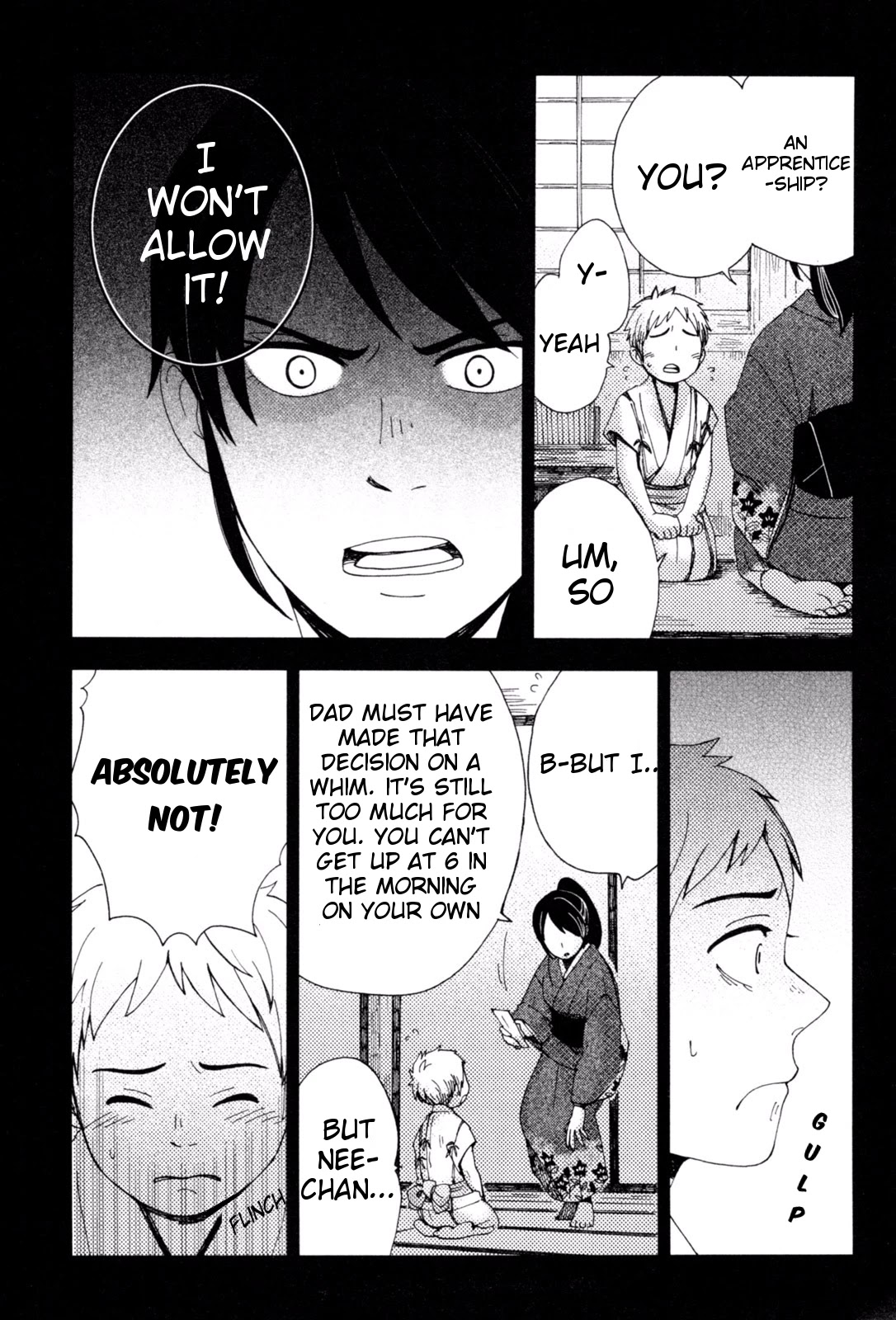 Chichi Kogusa Chapter 35 page 16 - Chapter 35: Torakichi and Tatsumi's Past