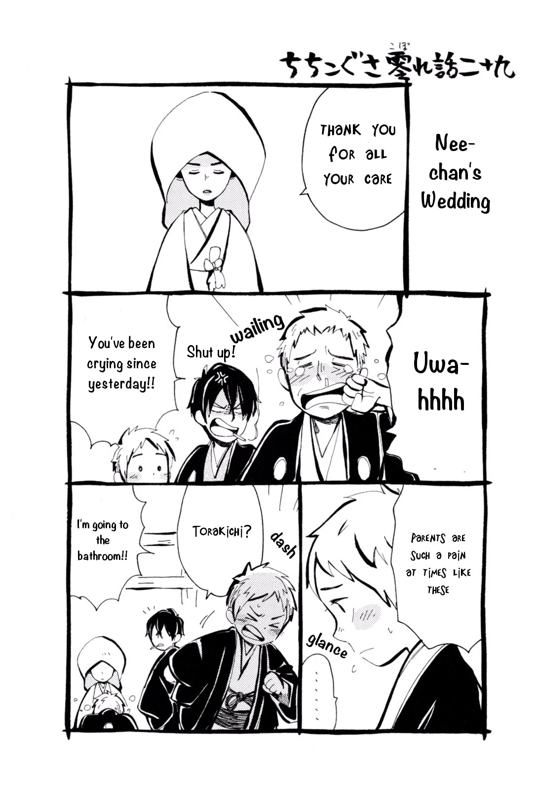 Chichi Kogusa Chapter 35 page 36 - Chapter 35: Torakichi and Tatsumi's Past