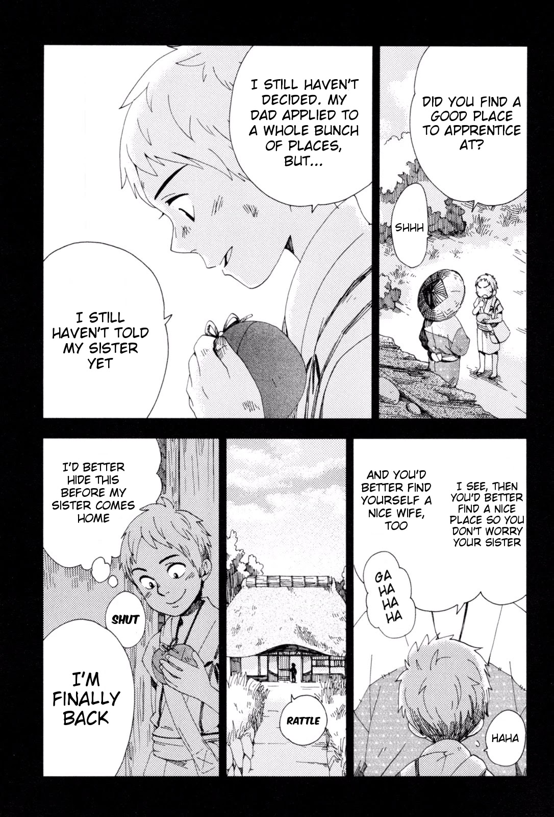 Chichi Kogusa Chapter 35 page 8 - Chapter 35: Torakichi and Tatsumi's Past