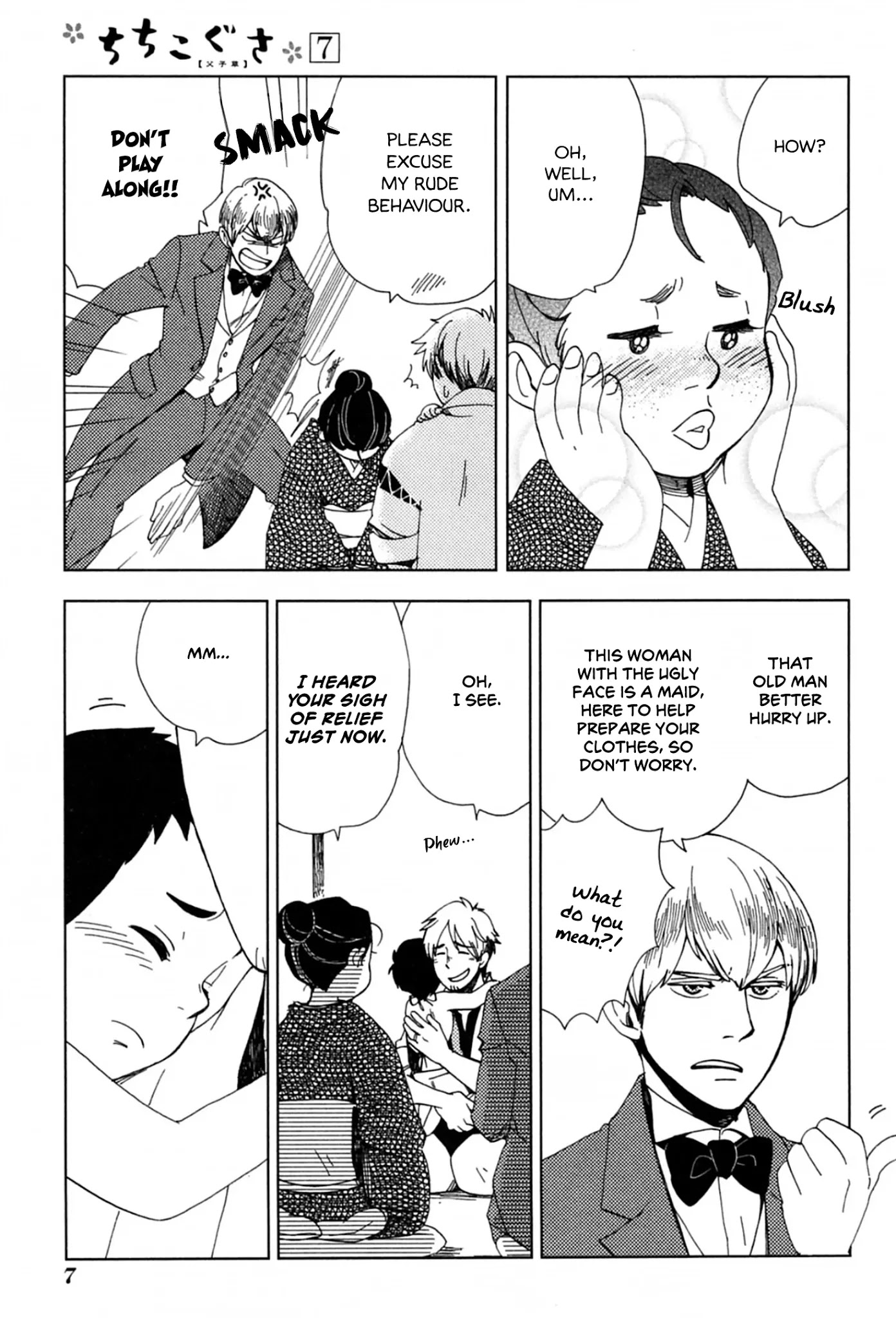 Chichi Kogusa Chapter 37 page 11 - Chapter 37: Father, Son, and Marriage Meeting.