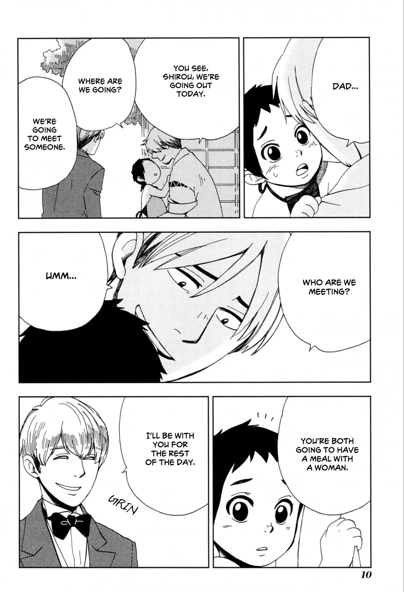 Chichi Kogusa Chapter 37 page 14 - Chapter 37: Father, Son, and Marriage Meeting.