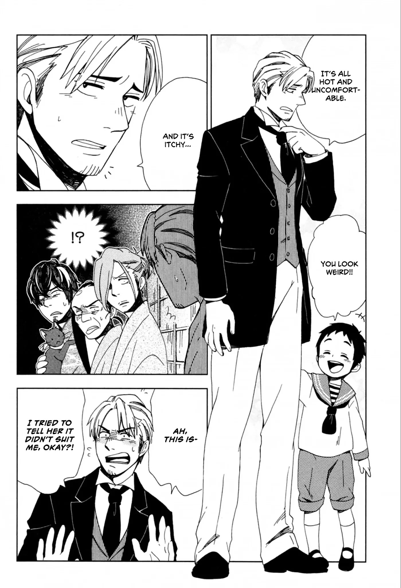 Chichi Kogusa Chapter 37 page 18 - Chapter 37: Father, Son, and Marriage Meeting.