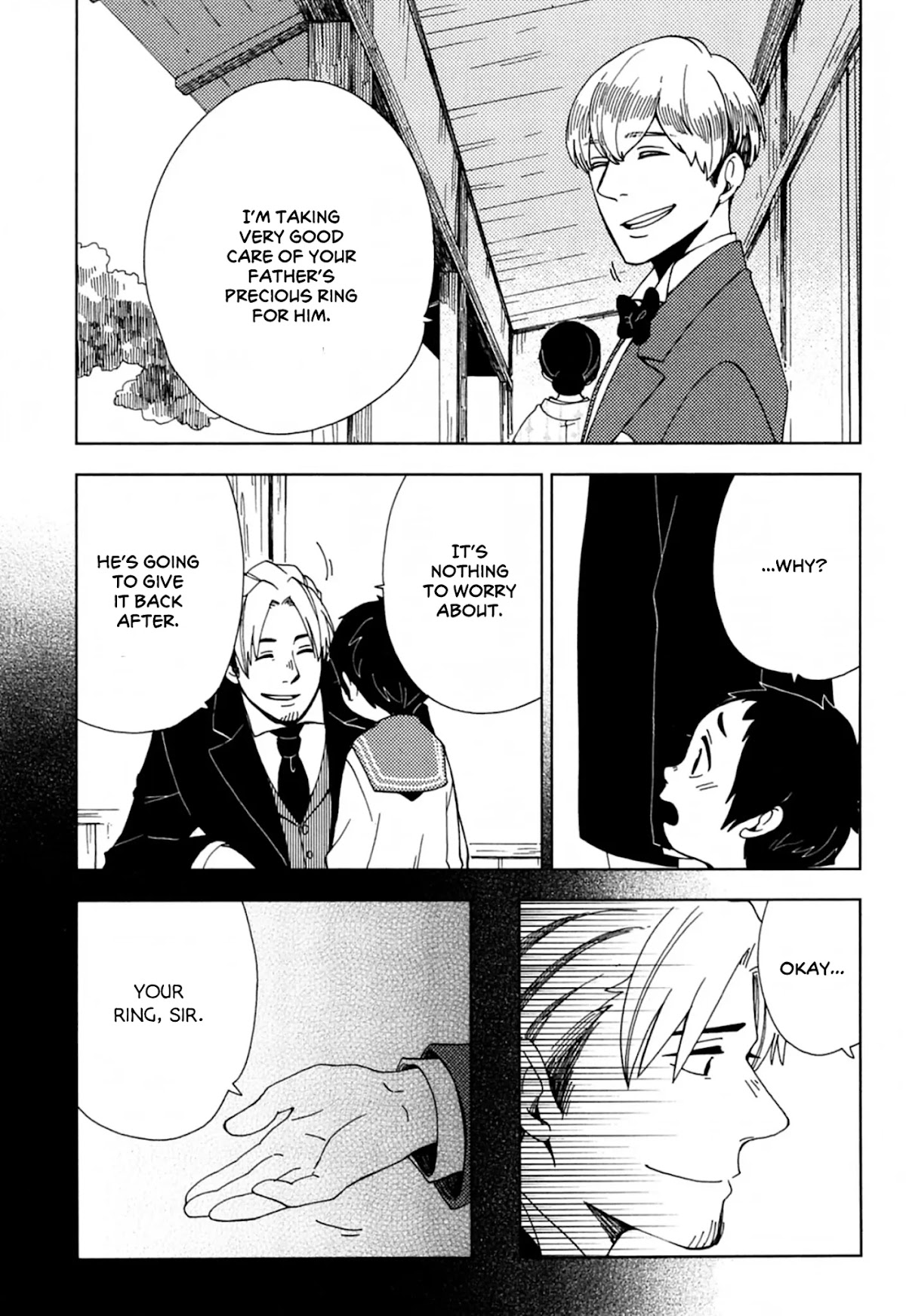 Chichi Kogusa Chapter 37 page 21 - Chapter 37: Father, Son, and Marriage Meeting.