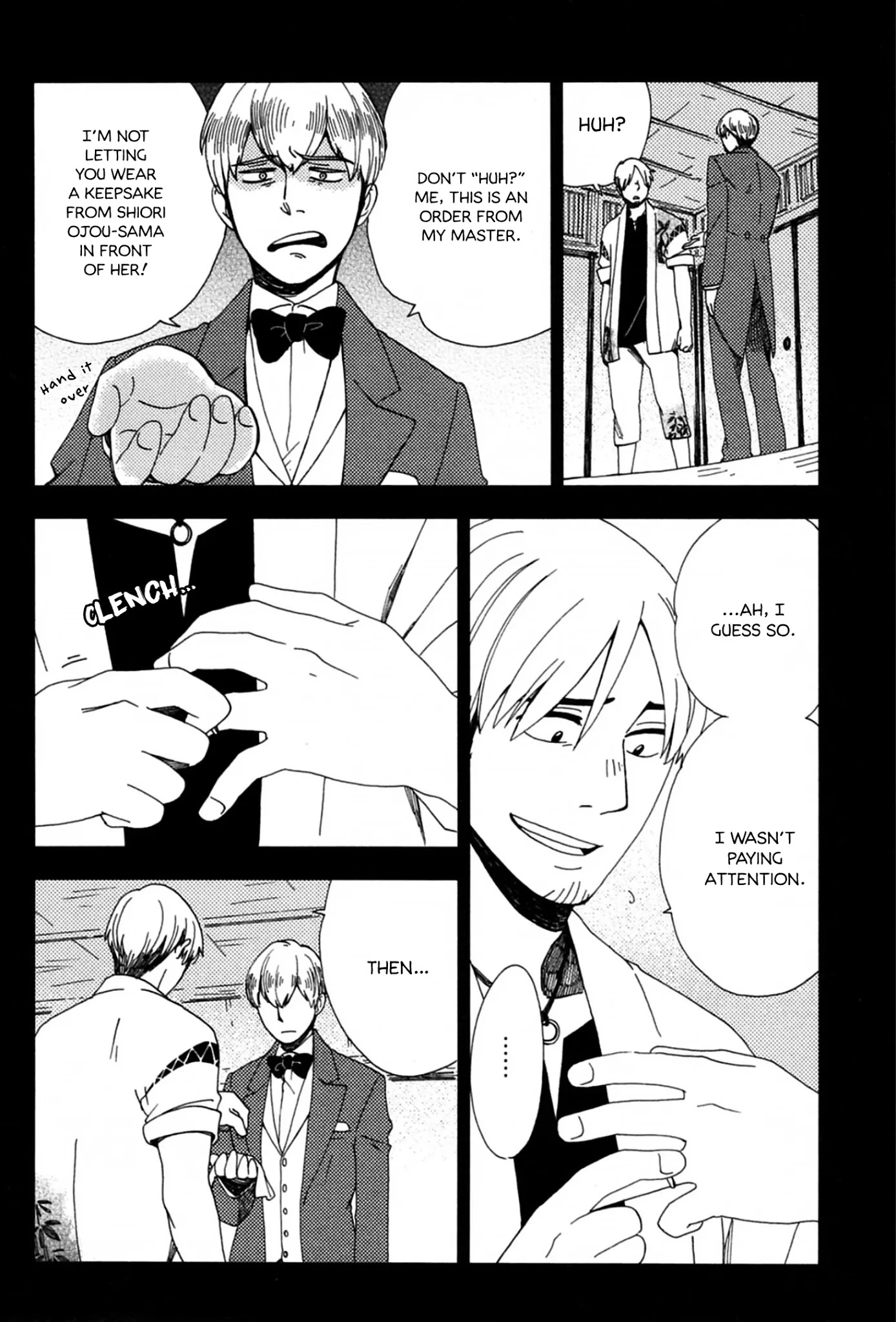 Chichi Kogusa Chapter 37 page 22 - Chapter 37: Father, Son, and Marriage Meeting.