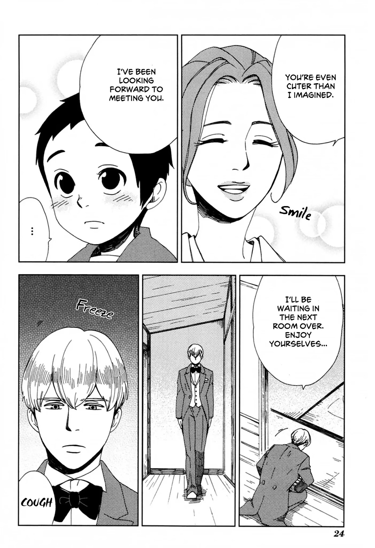 Chichi Kogusa Chapter 37 page 28 - Chapter 37: Father, Son, and Marriage Meeting.