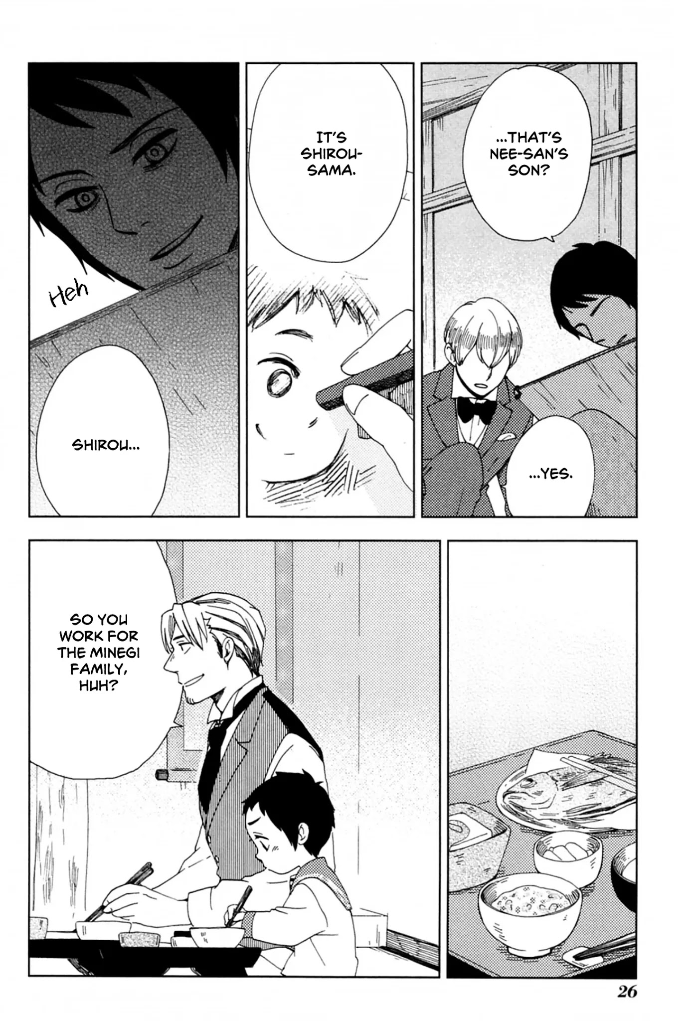 Chichi Kogusa Chapter 37 page 30 - Chapter 37: Father, Son, and Marriage Meeting.