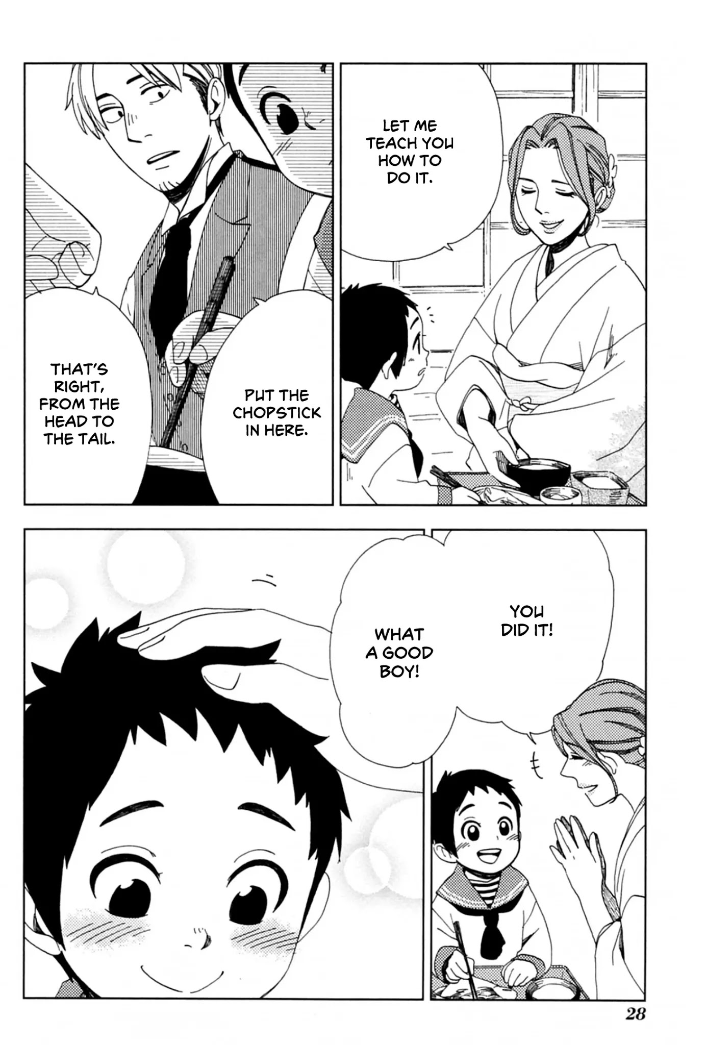 Chichi Kogusa Chapter 37 page 32 - Chapter 37: Father, Son, and Marriage Meeting.