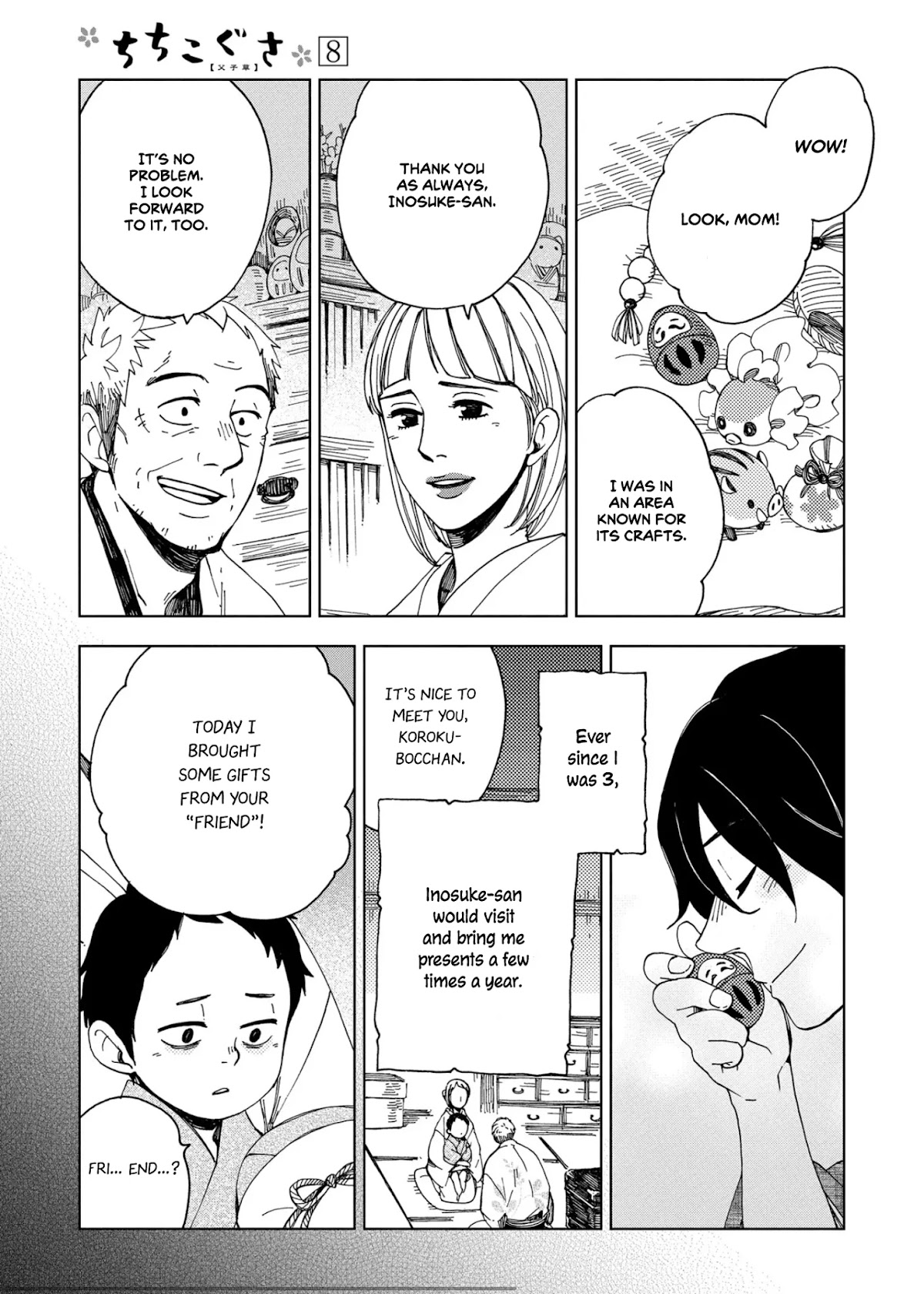 Chichi Kogusa Chapter 44 page 10 - Chapter 44: Thinking of Children and a Father's heart