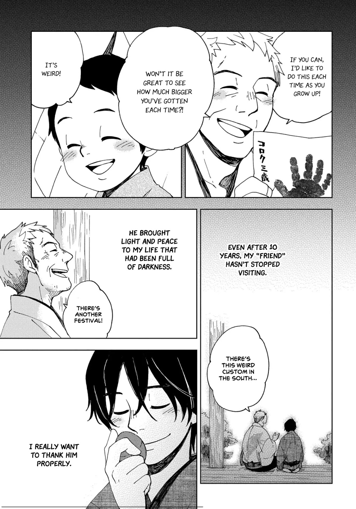 Chichi Kogusa Chapter 44 page 12 - Chapter 44: Thinking of Children and a Father's heart