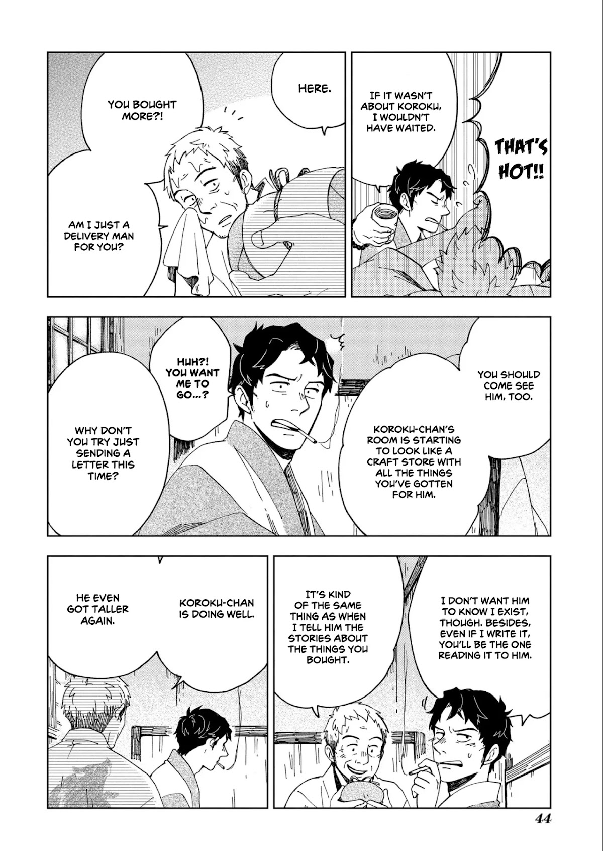 Chichi Kogusa Chapter 44 page 15 - Chapter 44: Thinking of Children and a Father's heart
