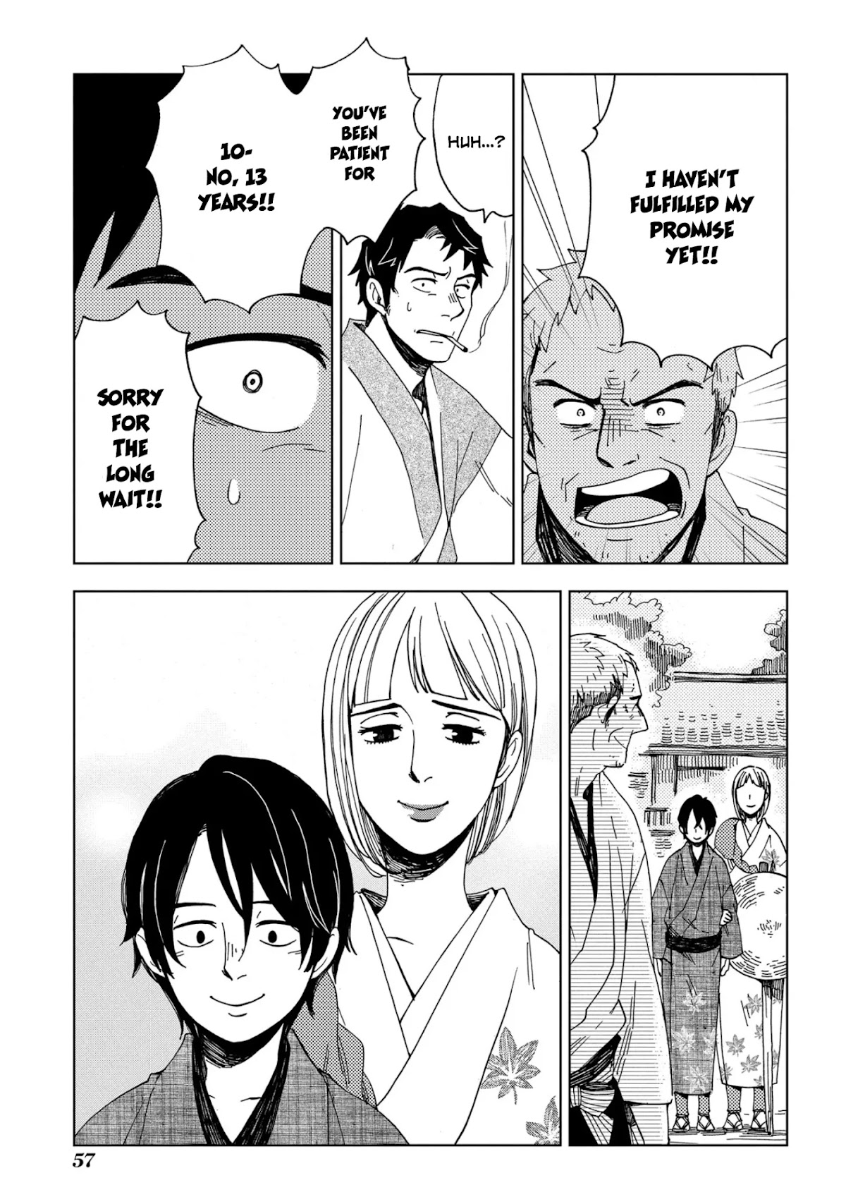 Chichi Kogusa Chapter 44 page 28 - Chapter 44: Thinking of Children and a Father's heart