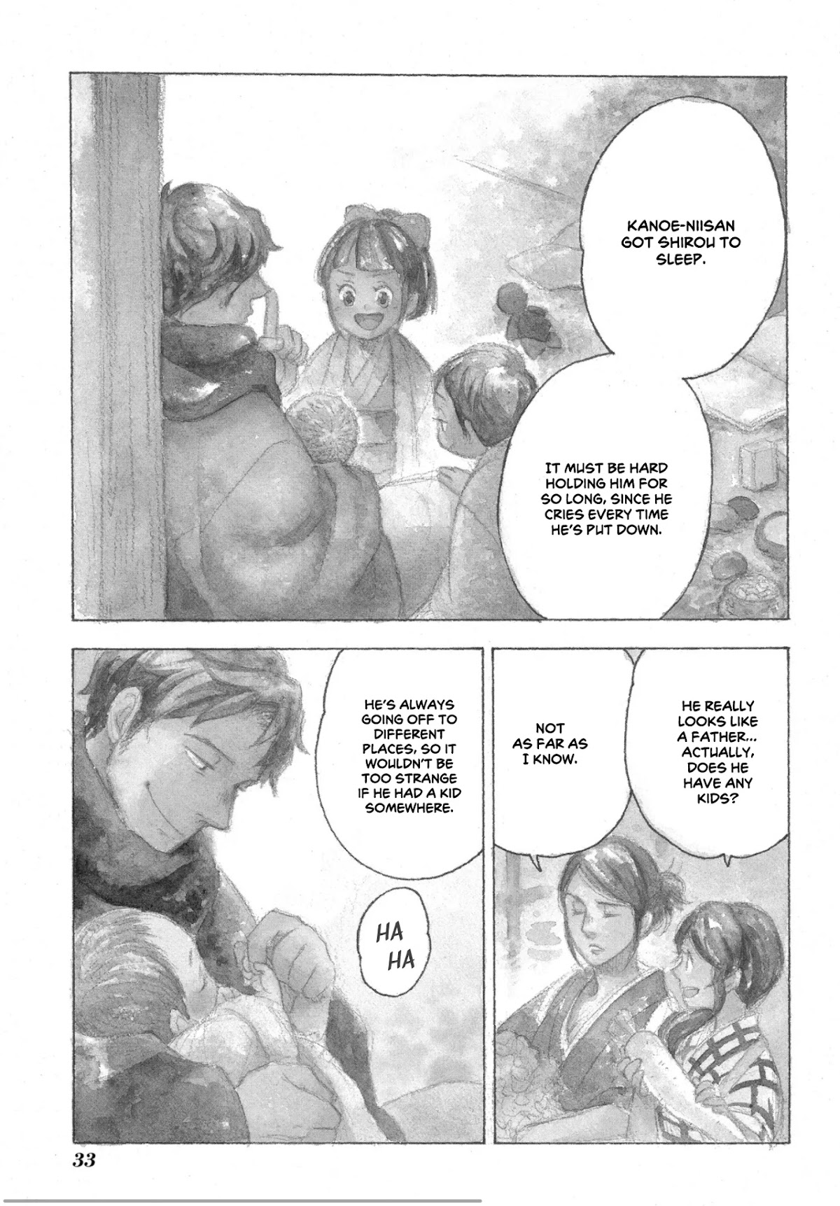 Chichi Kogusa Chapter 44 page 4 - Chapter 44: Thinking of Children and a Father's heart