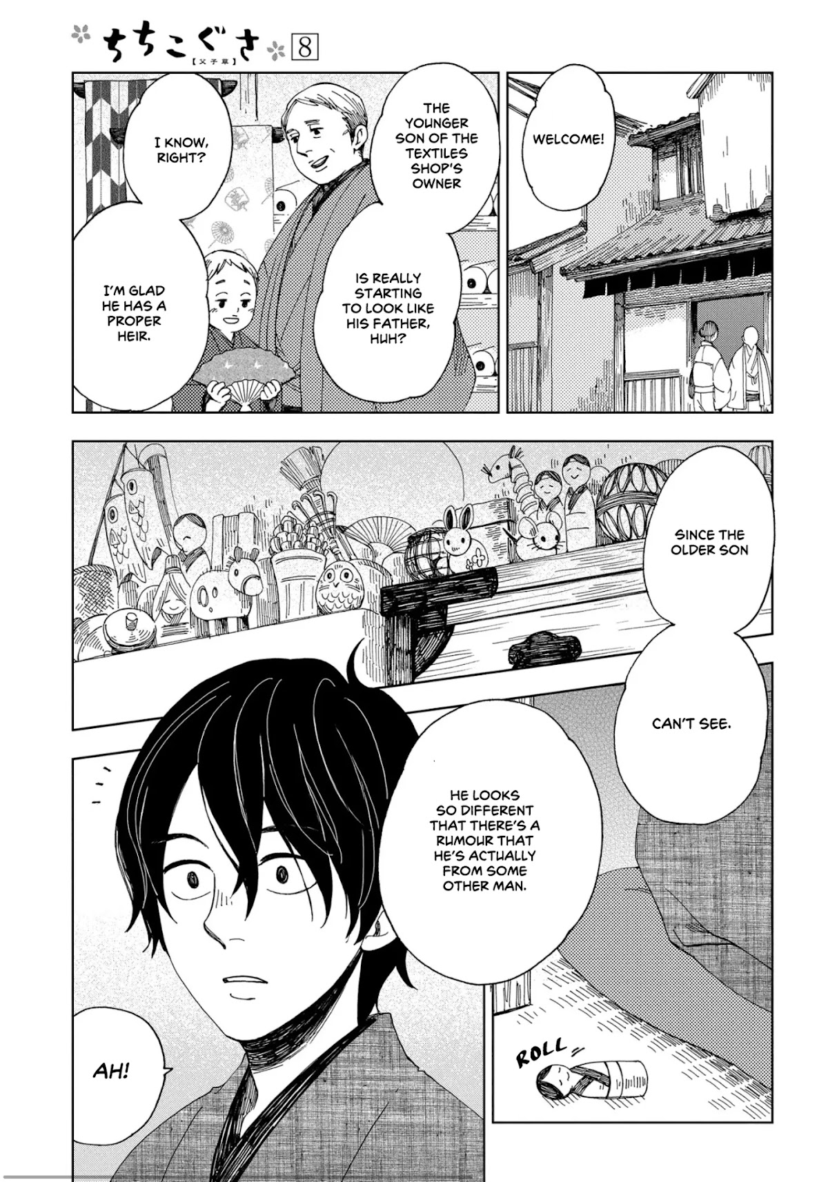 Chichi Kogusa Chapter 44 page 8 - Chapter 44: Thinking of Children and a Father's heart