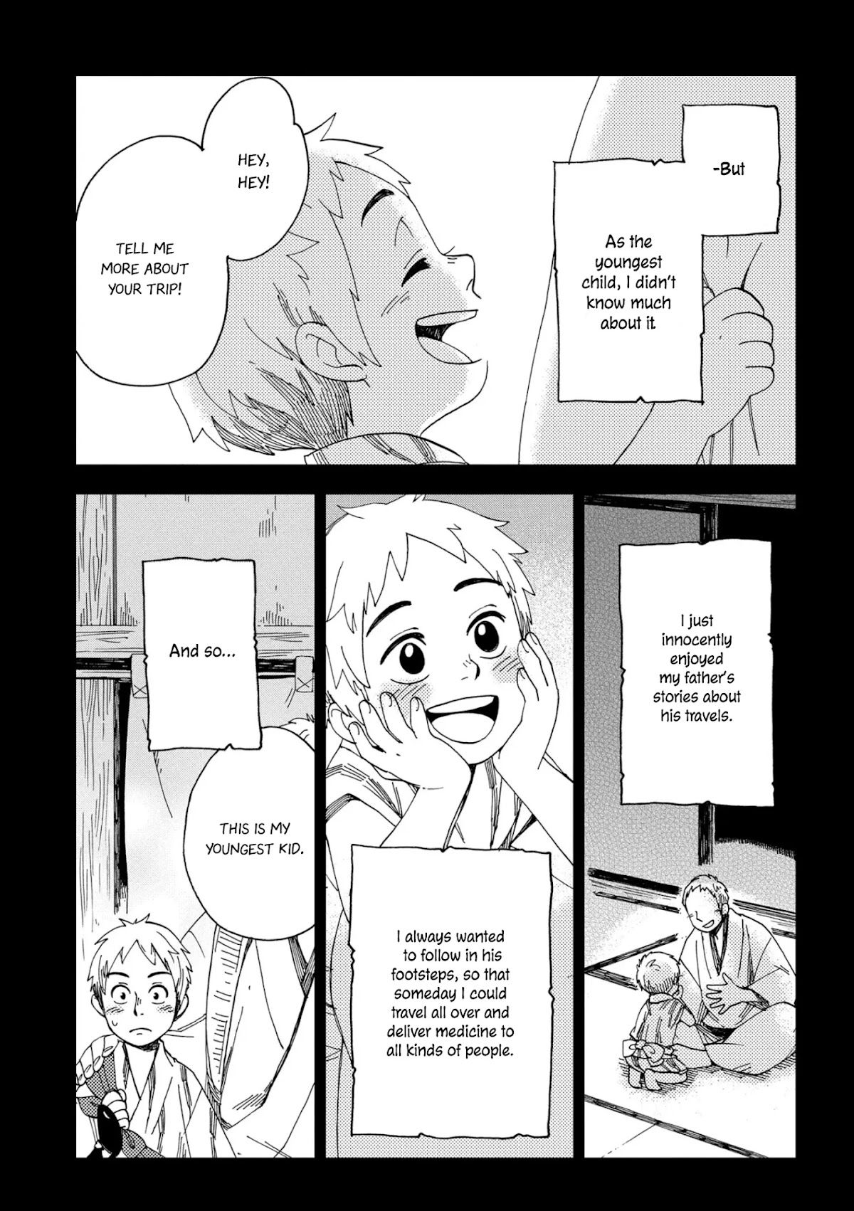 Chichi Kogusa Chapter 45 page 12 - Chapter 45: Inosuke the Medicine Seller