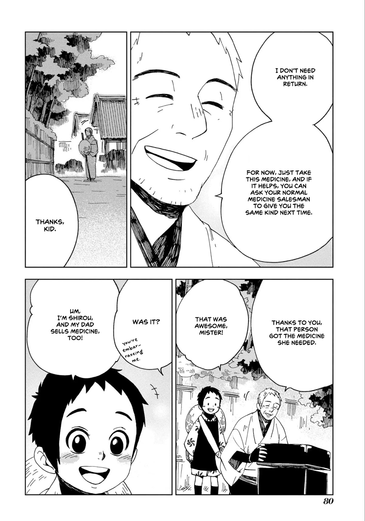 Chichi Kogusa Chapter 45 page 21 - Chapter 45: Inosuke the Medicine Seller