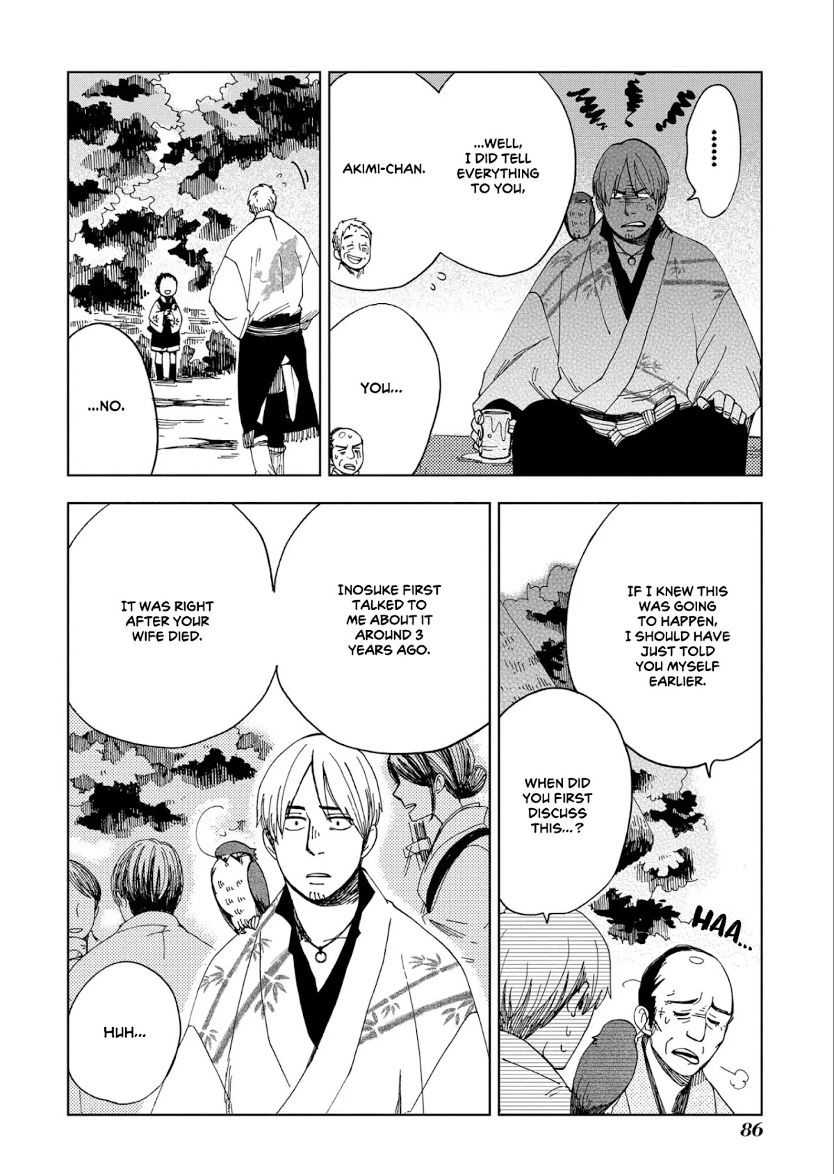 Chichi Kogusa Chapter 45 page 27 - Chapter 45: Inosuke the Medicine Seller