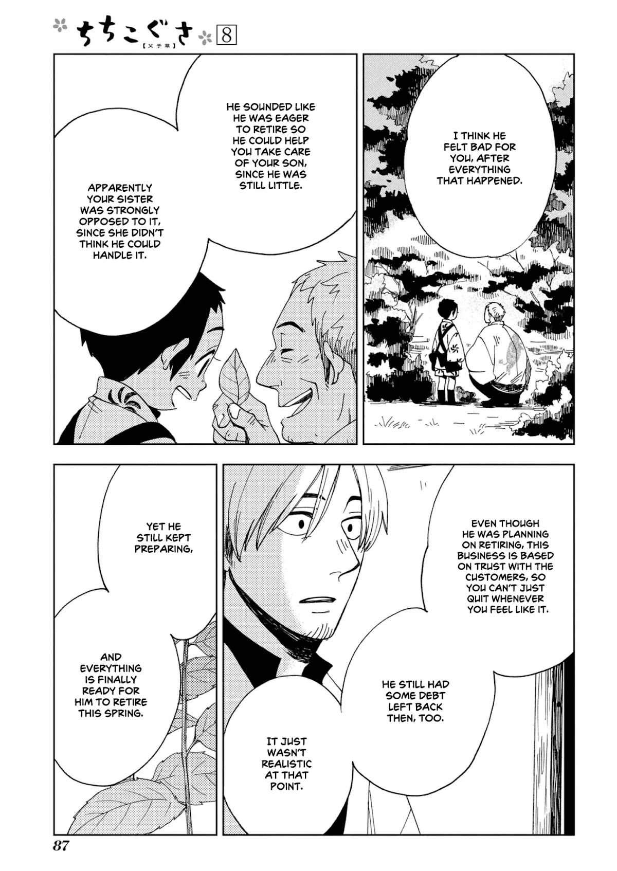 Chichi Kogusa Chapter 45 page 28 - Chapter 45: Inosuke the Medicine Seller