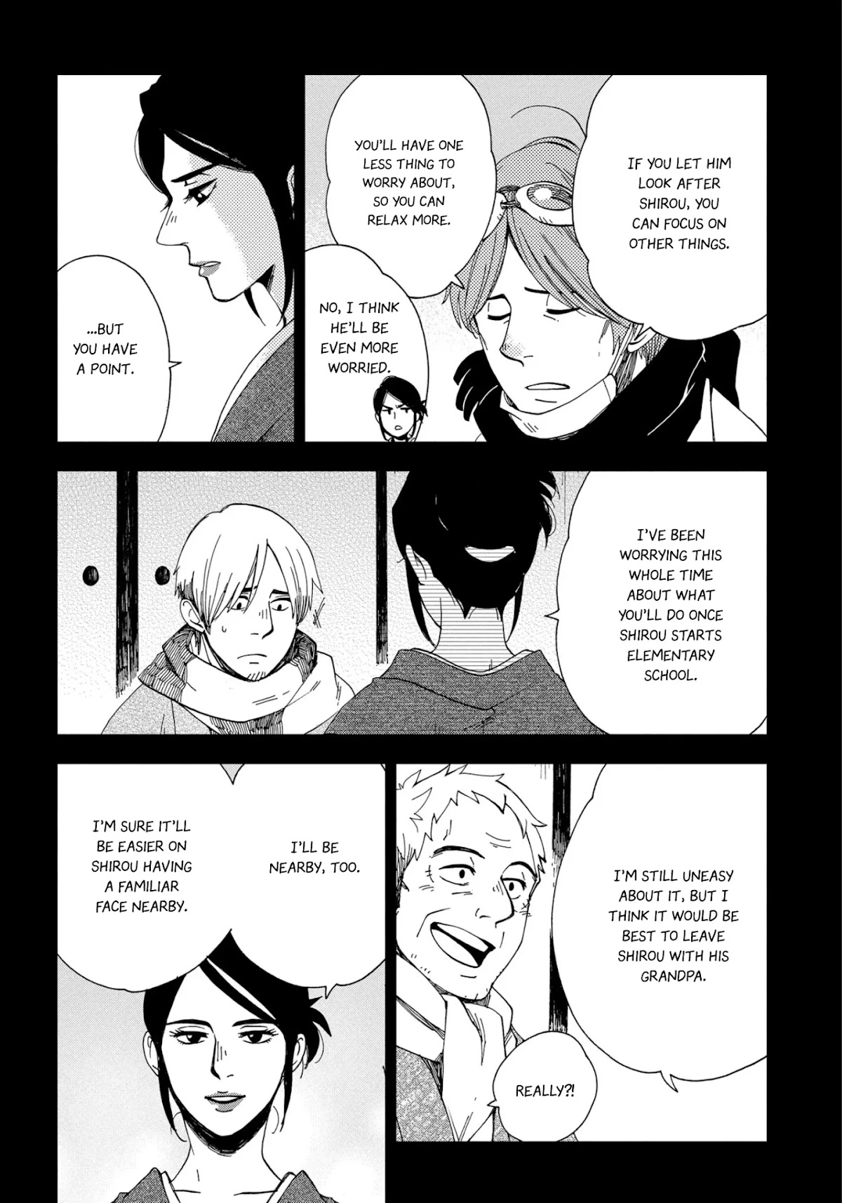 Chichi Kogusa Chapter 47 page 12 - Chapter 47: Shirou's Determination