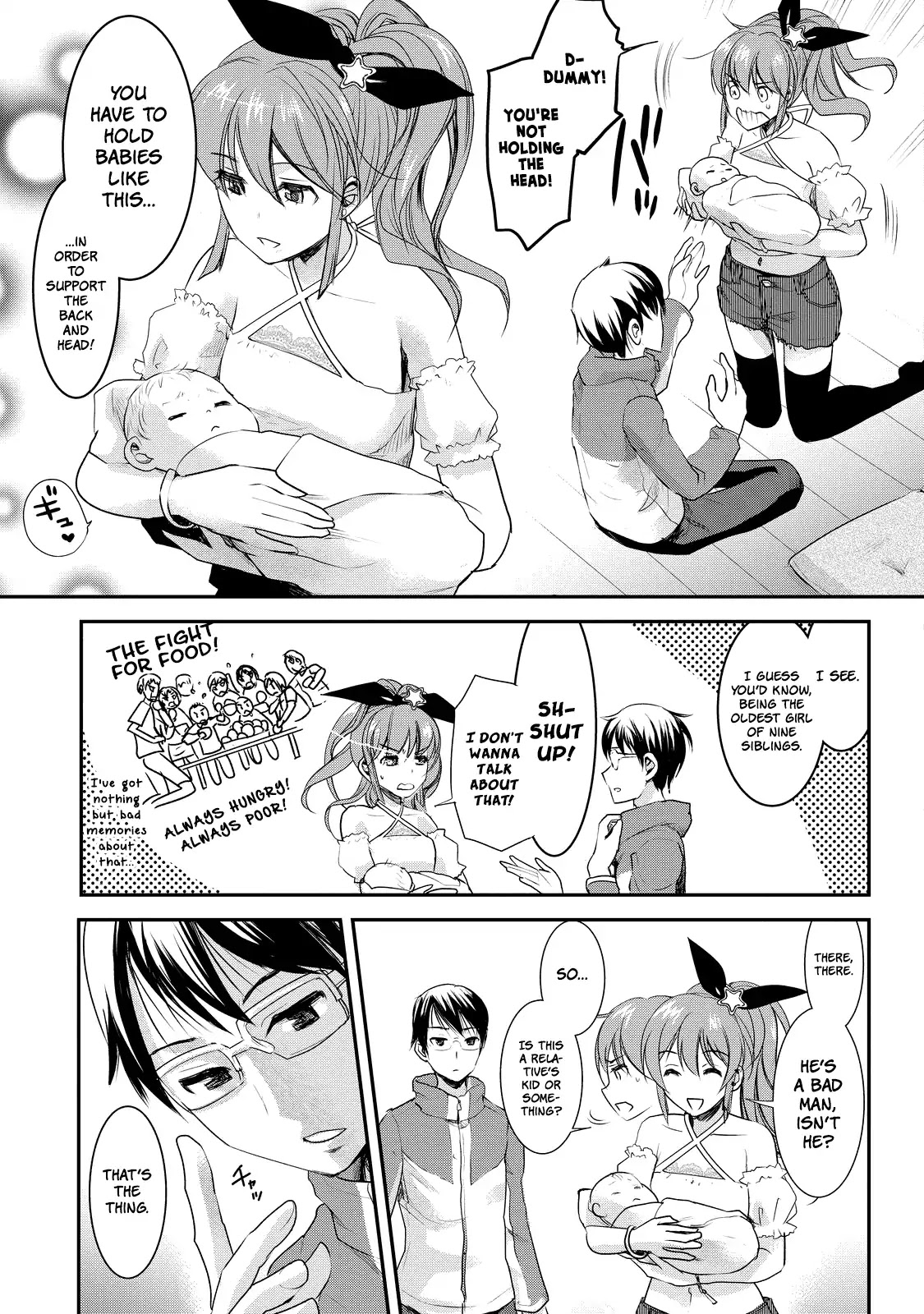 Chichi no Jikan Chapter 1 page 7 - Chapter 1: I'm a Male Mother