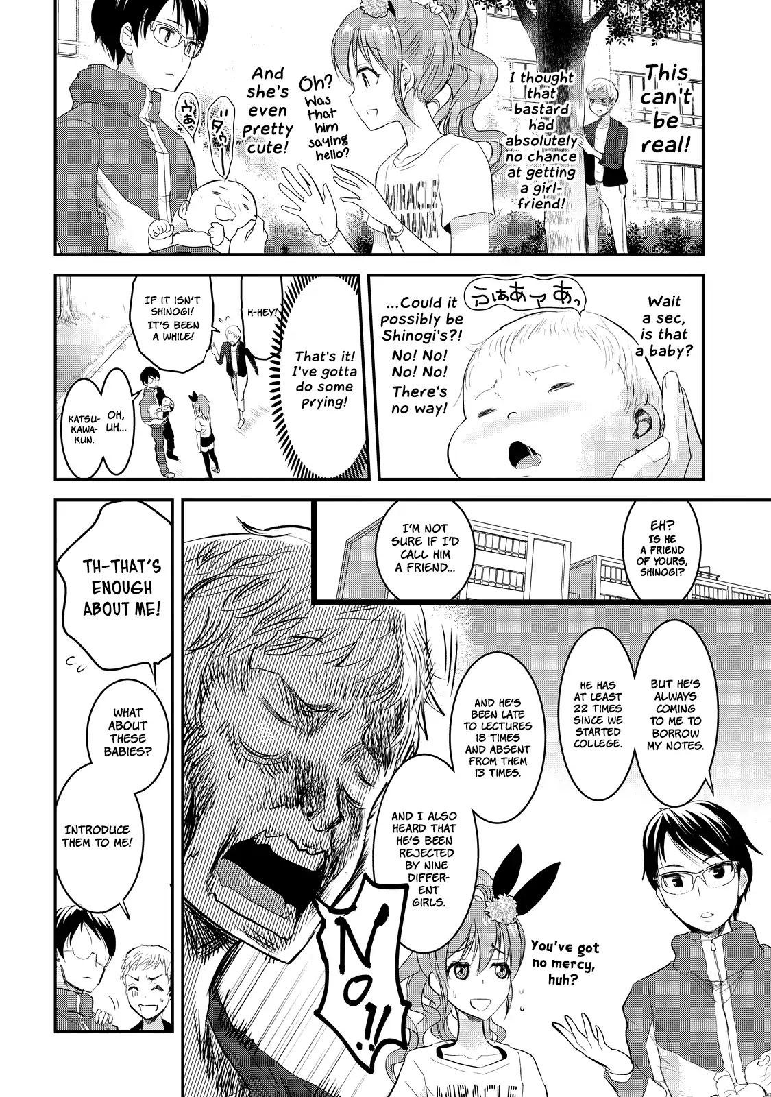 Chichi no Jikan Chapter 10 page 2 - Chapter 10: Kyuuichi's Creep?!