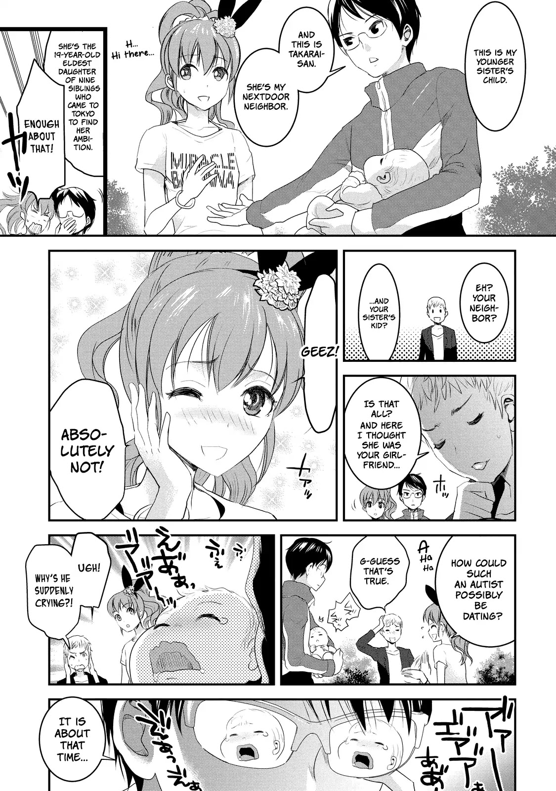 Chichi no Jikan Chapter 10 page 3 - Chapter 10: Kyuuichi's Creep?!