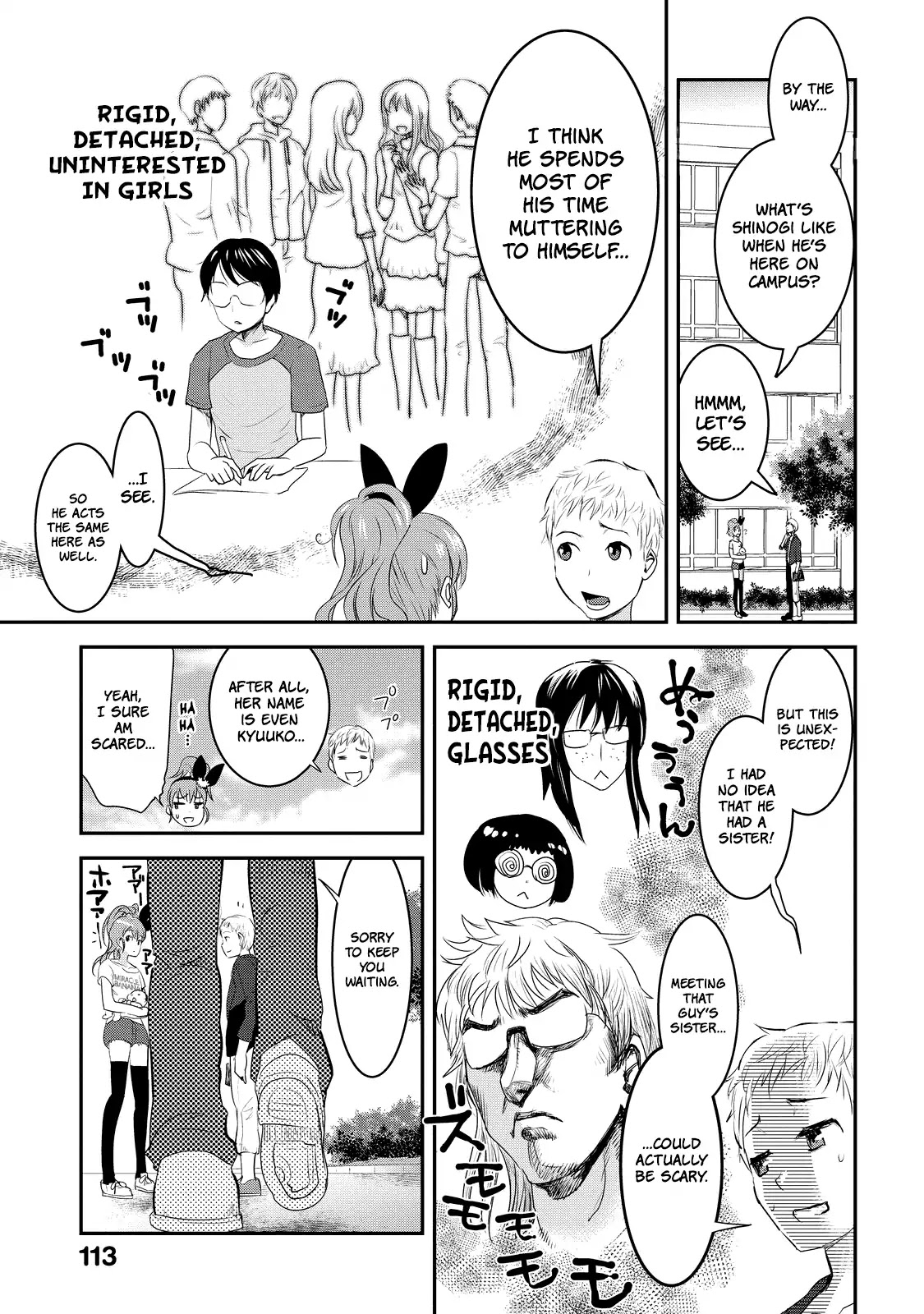 Chichi no Jikan Chapter 10 page 5 - Chapter 10: Kyuuichi's Creep?!