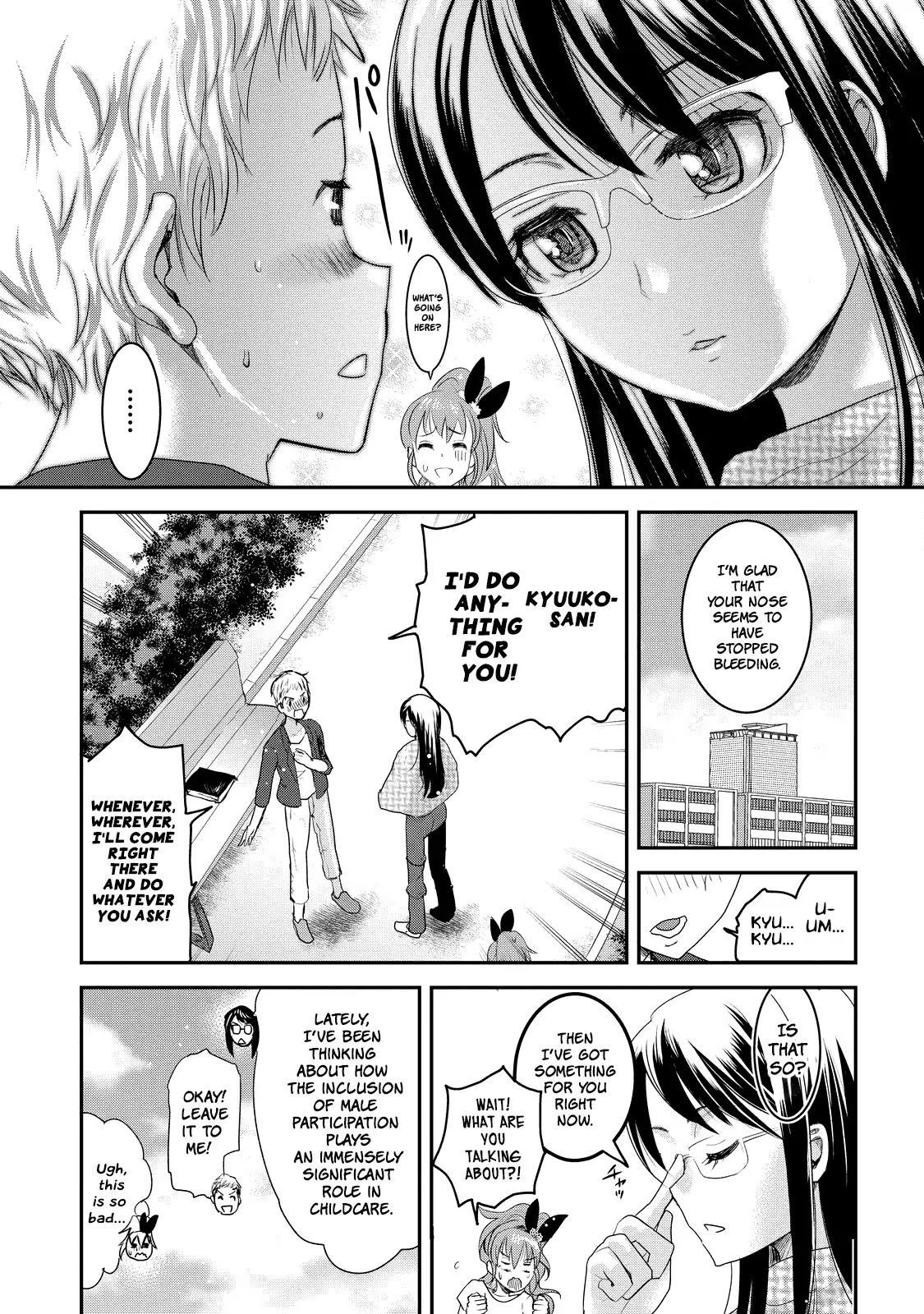 Chichi no Jikan Chapter 10 page 9 - Chapter 10: Kyuuichi's Creep?!