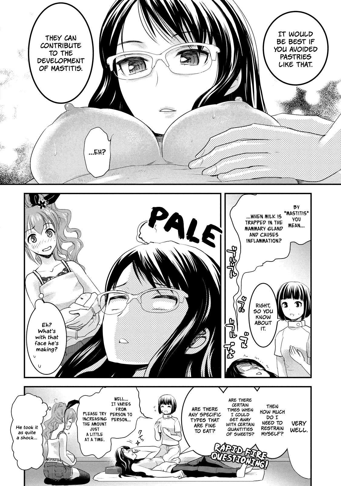 Chichi no Jikan Chapter 3 page 6 - Chapter 3: Today Is My Lactation Consultation