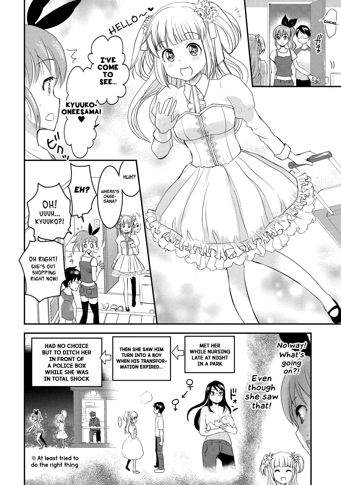 Chichi no Jikan Chapter 7 page 2 - Chapter 7: An Unexpected Visit