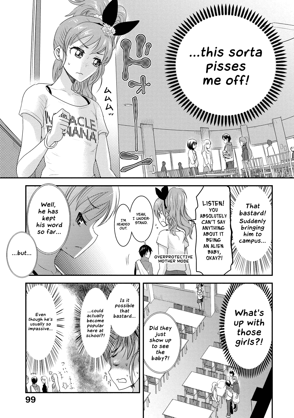 Chichi no Jikan Chapter 9 page 3 - Chapter 9: Future Attendance!!