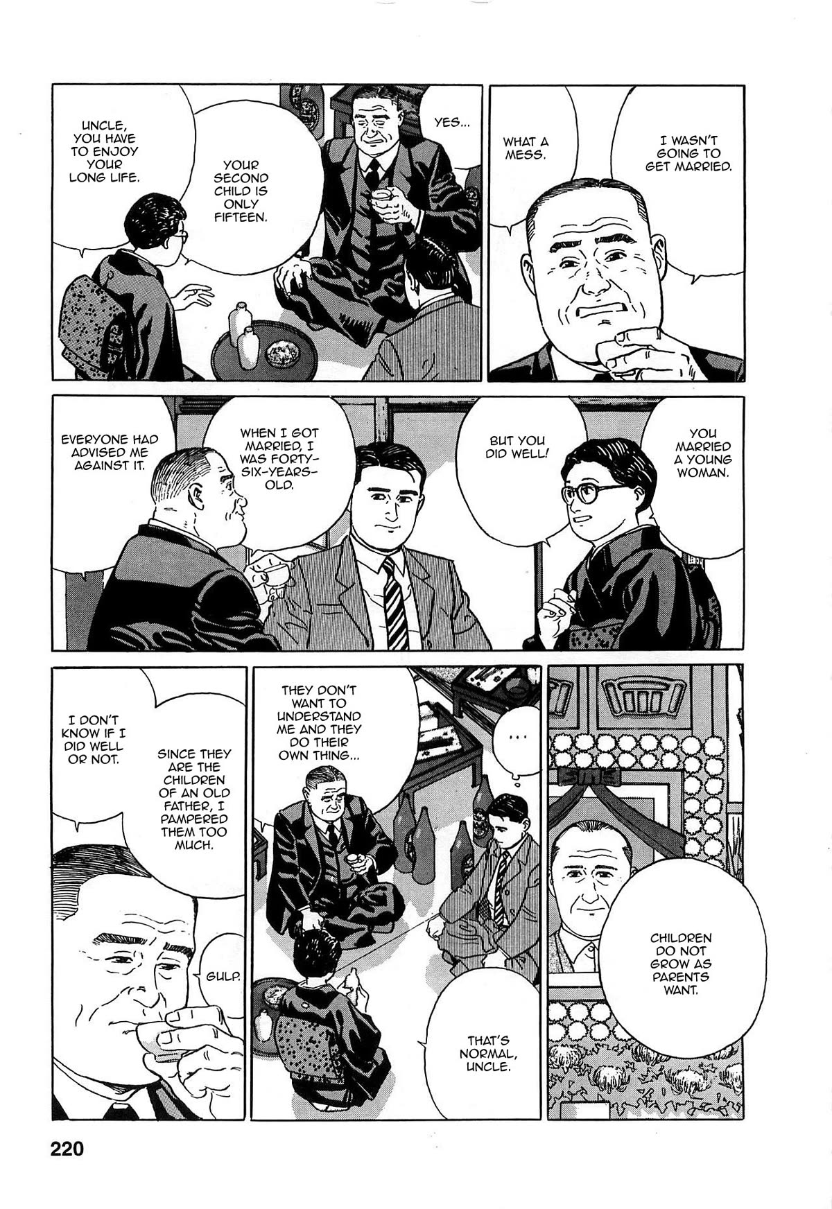 Chichi no Koyomi Chapter 10 page 6 - Chapter 10: My Uncle's Words