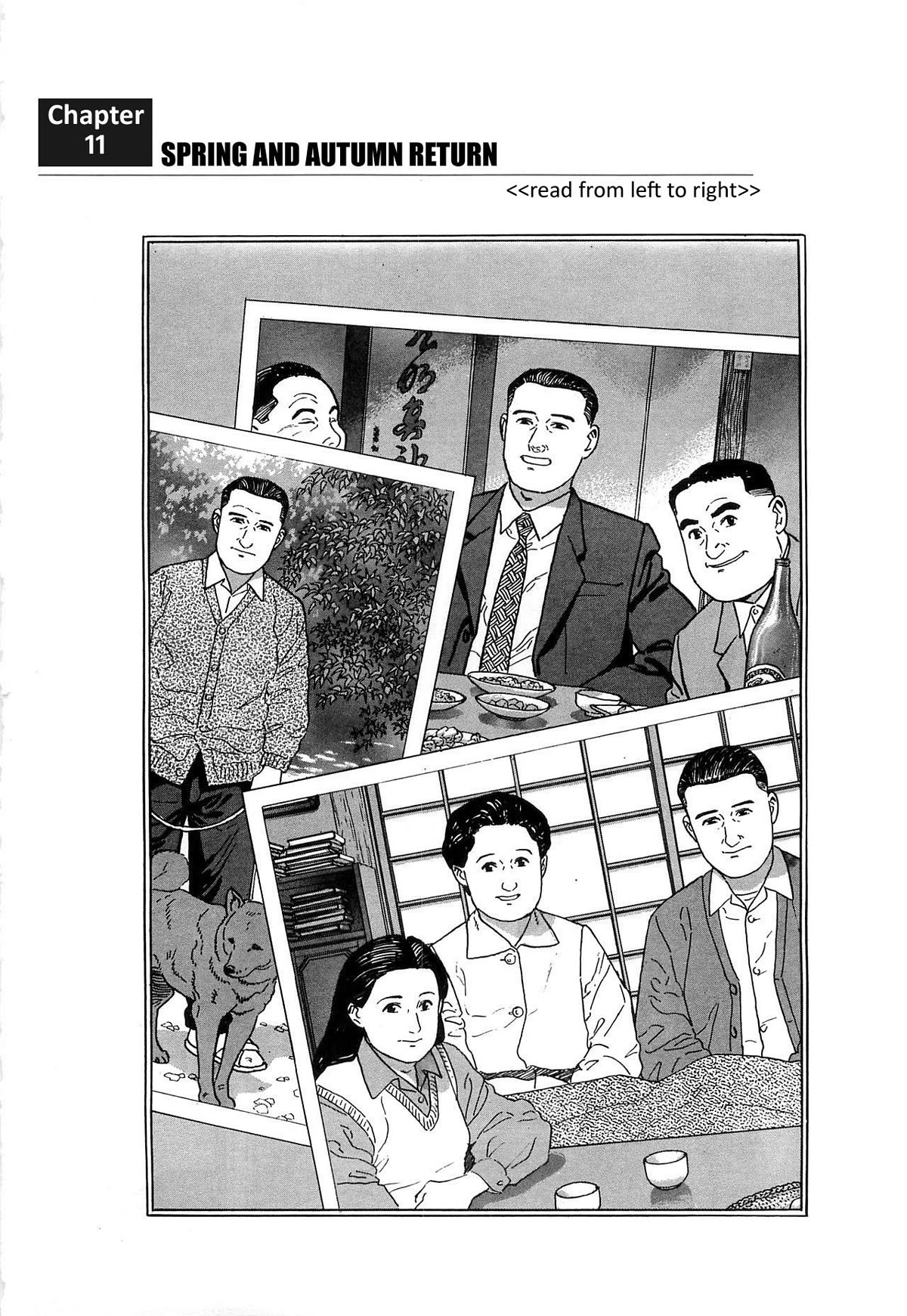 Chichi no Koyomi Chapter 11 page 1 - Chapter 11: Spring and Autumn Return