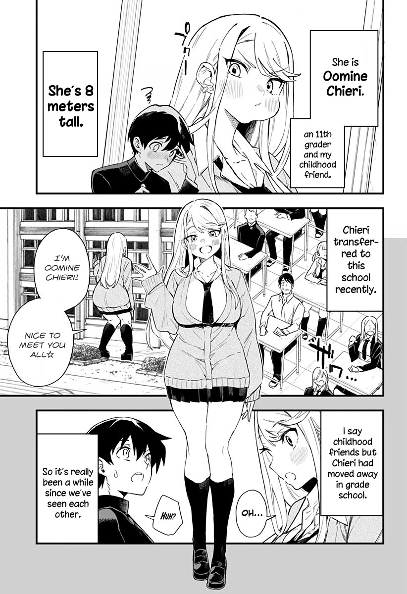 Chieri's Love Is 8 Meters Chapter 1 page 5 - Chapter 1