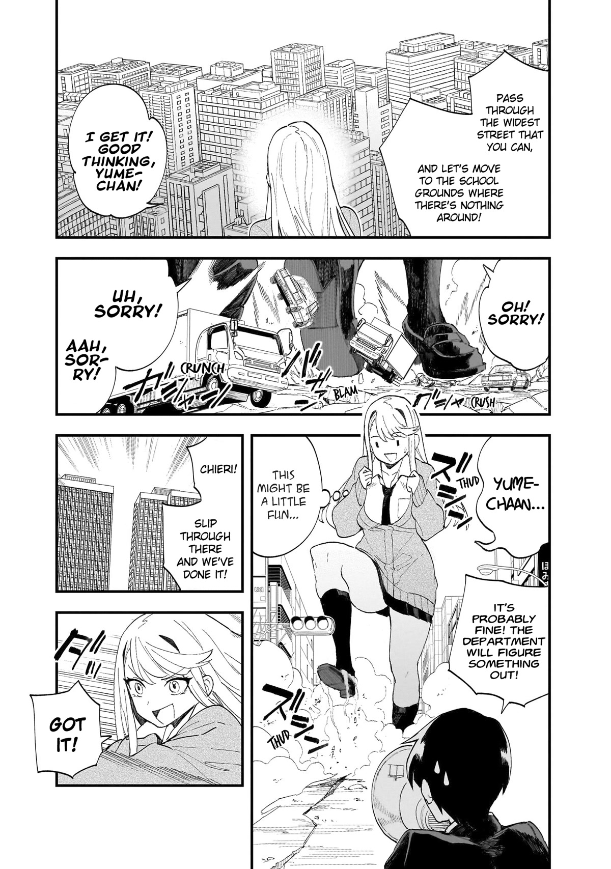 Chieri's Love Is 8 Meters Chapter 10.5 page 10 - Chapter 10.5: Omake