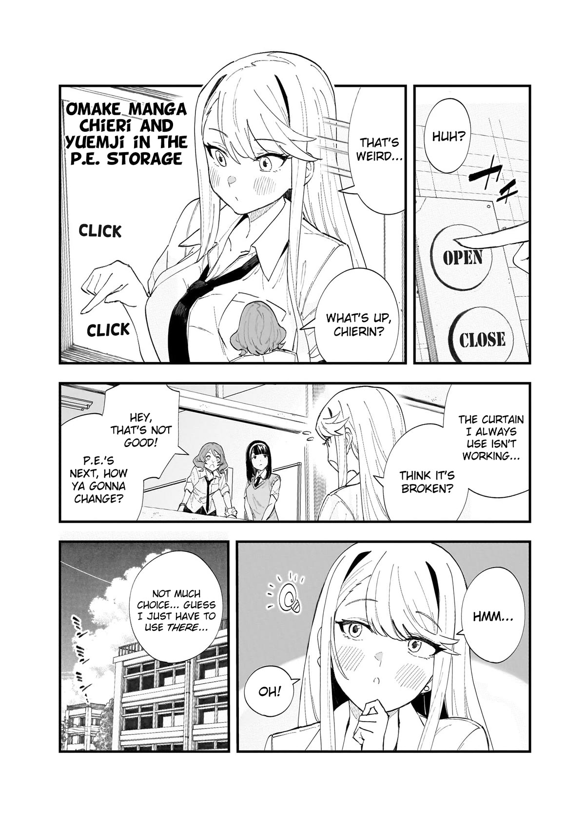 Chieri's Love Is 8 Meters Chapter 22.6 page 5 - Chapter 22.6: Omake