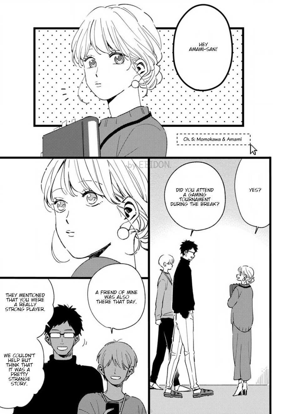 Chiguhagu na Karera no Koi no Yukue Chapter 5 page 1 - Chapter 5