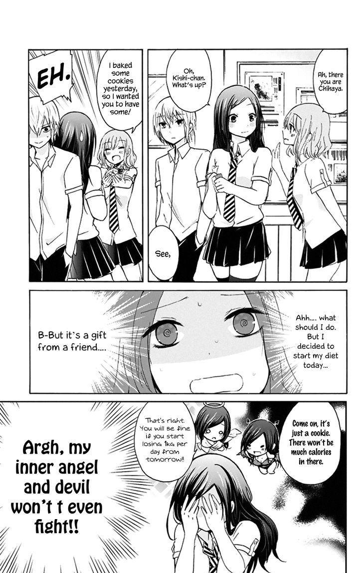 Chihaya-san's Fine That Way Chapter 1 page 10 - Chapter 1 : 01kcal: "Should I lose weight?"