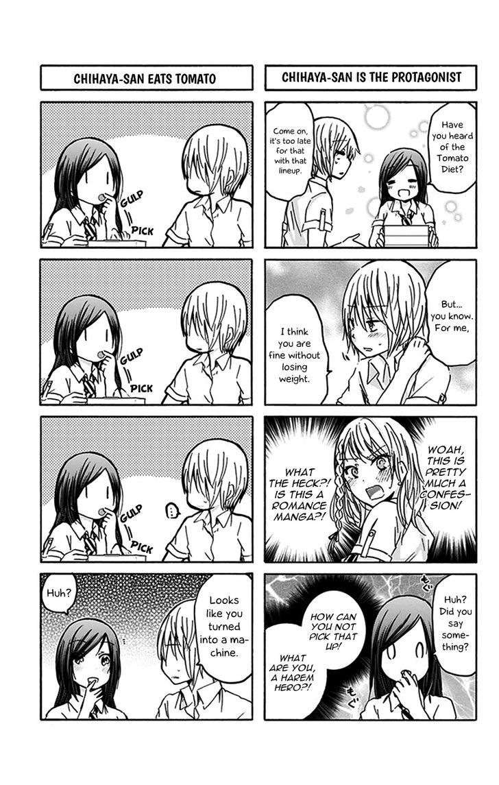 Chihaya-san's Fine That Way Chapter 12 page 8 - Chapter 12 : Have you heard of the tomato diet?