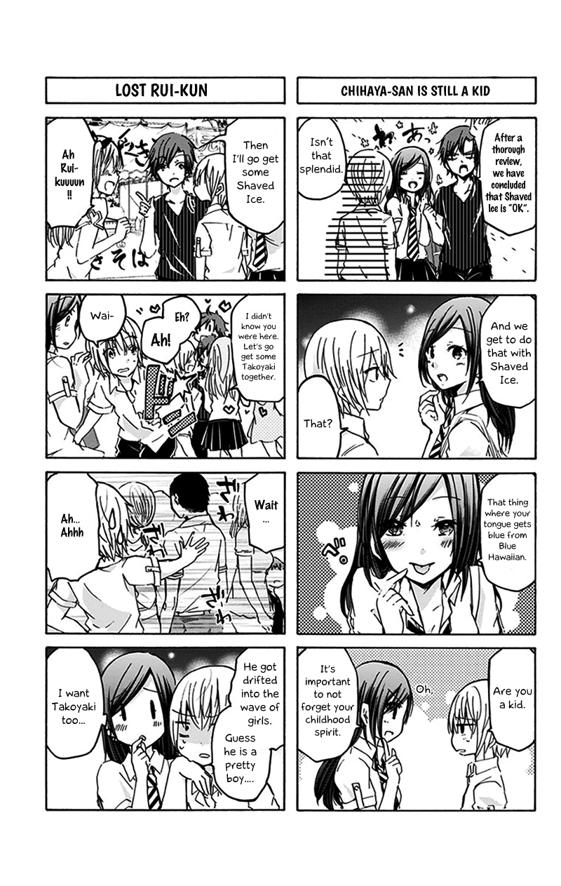Chihaya-san's Fine That Way Chapter 13 page 4 - Chapter 13 : You didn't notice? That ramune