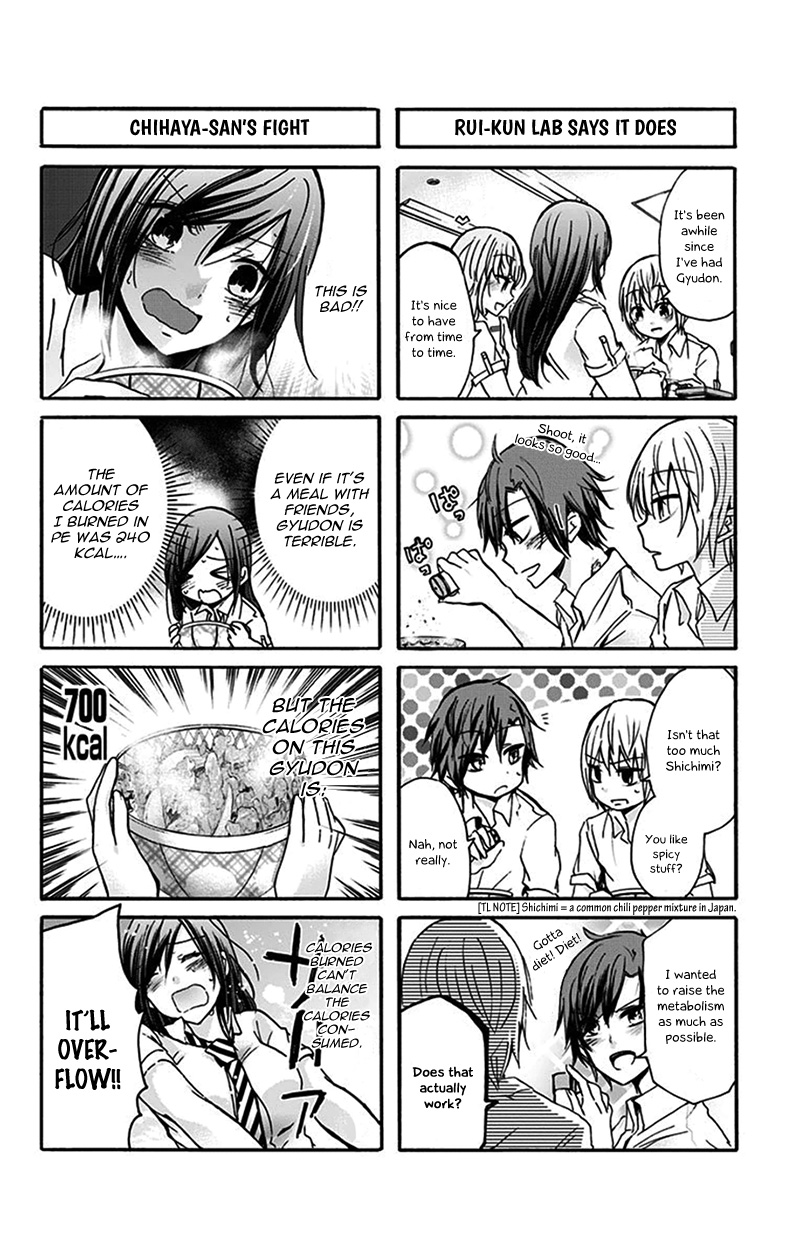 Chihaya-san's Fine That Way Chapter 18.2 page 12 - Chapter 18 v2 : It'll overflow!!