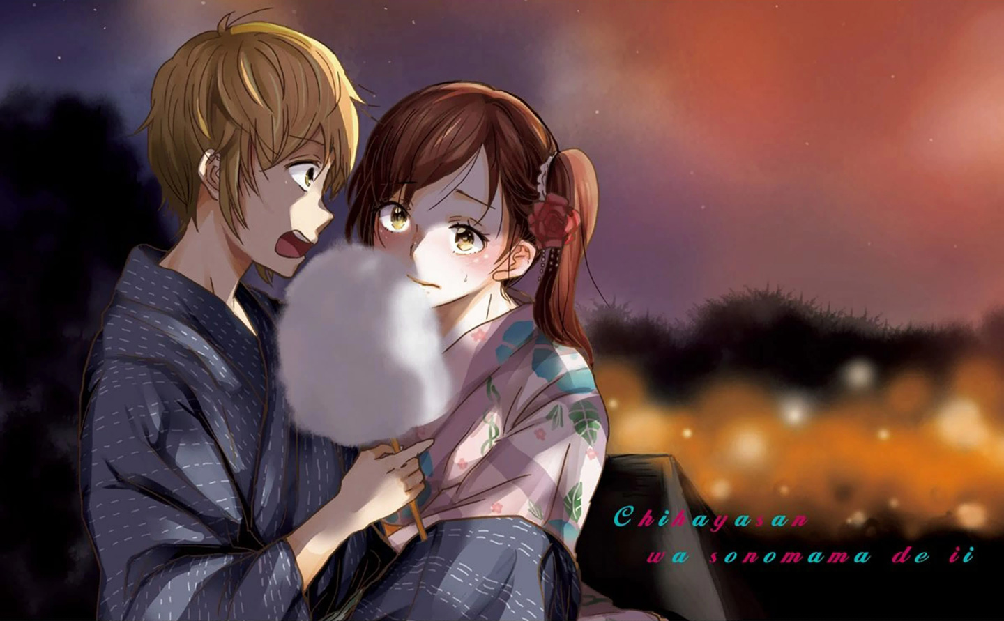 Chihaya-san's Fine That Way Chapter 18.2 page 4 - Chapter 18 v2 : It'll overflow!!